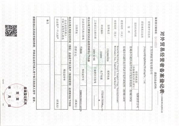 Κίνα SHANGHAI YIHEHUA IMPORT AND EXPORT CO,. LTD Πιστοποιήσεις